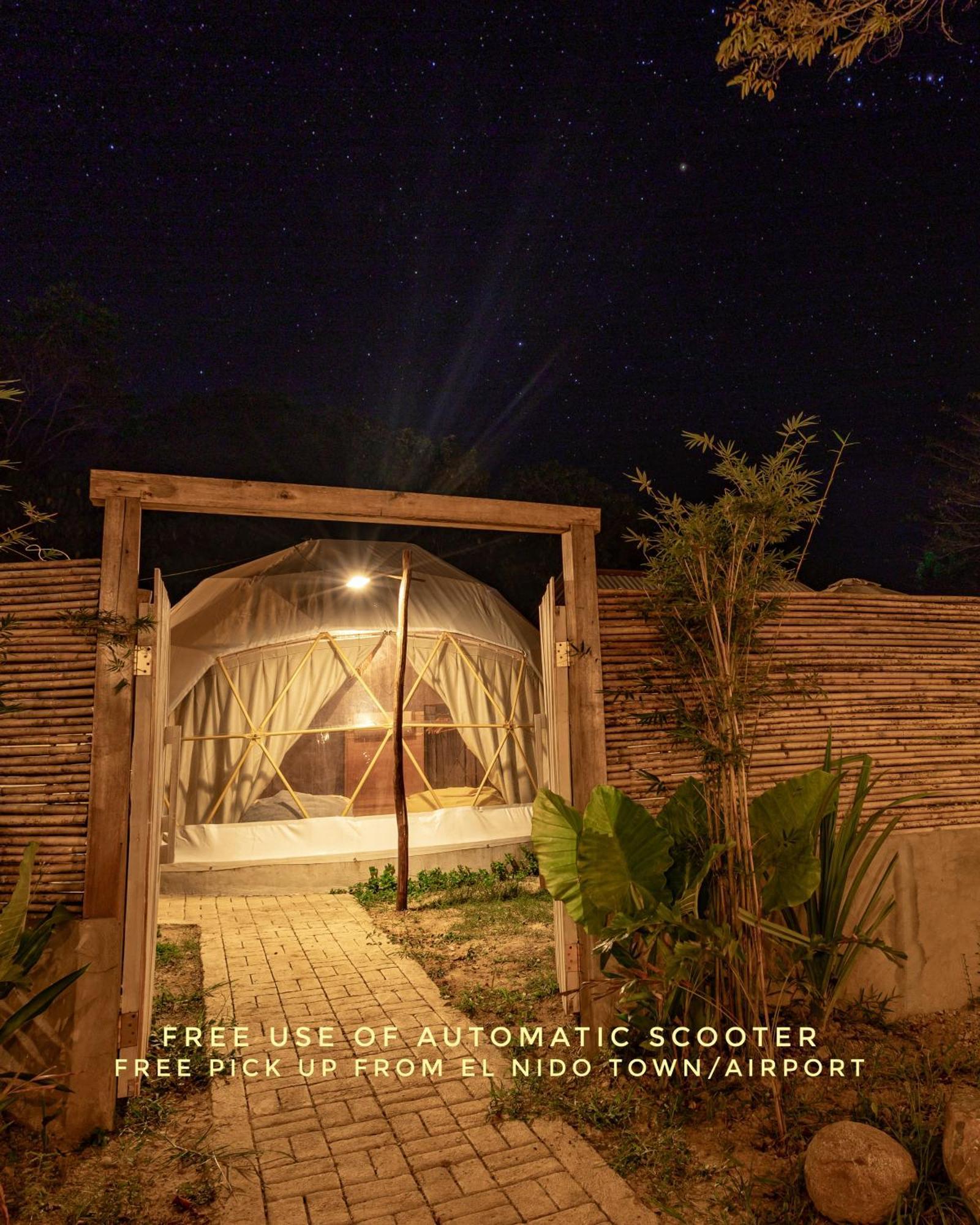 Domes And Dreams Lio Glamping Hotel El Nido Eksteriør billede